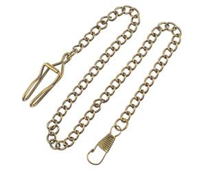 Ciieeo 3pcs Vintage Pocket Watch Chains Set, Sturdy Alloy Material with Durable Structure and Easy to Disassemble, 37.5cm Retro Style Purse Chains for Timeless Style