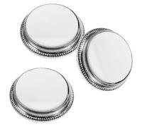 Ciieeo 3pcs White Shell Trumpet Finger Buttons Valve Caps Replacement Parts Small Size for Brass Trumpet Playing Accessories