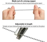 Ciieeo 3pcs Wooden Ceiling Fan Pull Chains 30.5cm Natural Wood Fan Pull Chains Pendant Lighting Accessories Home Decor