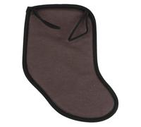 Ciieeo 4/4-4/3 Violin Rest Pad, Coffee Color Pure Cotton Plush Support, Comfortable Music Playing Accessory and Easy Holding