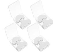 Ciieeo 4 Boxes Facial Cotton Pads for T-zone and Nose Bridge, Hydrating Soft Cotton Face Pack for Blackhead Removal and Pore Care, Suitable for Daily Skincare and Skin Types