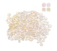 Ciieeo 4 Boxes Nail Art Charms 3D Flatback Droplets Resin Bubble Beads Unique Flatback Design Touch DIY Enthusiasts Professional Nail Artists for Occasion