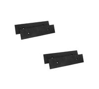 Ciieeo 4 pcs Durable Non Slip Ramp Mats for Doorways and Home Entrance Lightweight Portable Step Ramps for Indoor Outdoor Use Curbs Slopes and Steps