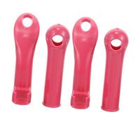 Ciieeo 4 Sets Indoor Broom Dust Pan Set Push Broom Handle Grip Replacement Grip for Tube