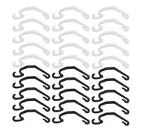 Ciieeo 40pcs Pet Cage Accessories Wire Clips Latch Connector for Small Animal Cage Edge Fasteners DIY Assembly for Birds Rabbits