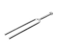 Ciieeo 440hz A Tone Tuning Fork Professional Guitar Violin Tuner Stainless Steel round Portable Silver Music-making Accessory for Violin and Cello