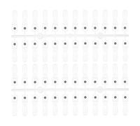 Ciieeo 48pcs Magnetic Nail Polish Display Stand Nail Art Gel Polish Display Sticks with Magnetic Design for Easy Removal Tip Palette for Beginners Practice and Training 2 Sets