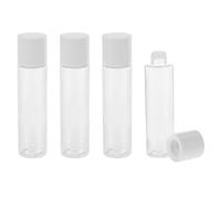 Ciieeo 4pcs 150ml Reusable Travel Bottles for Toiletries, Refillable Lotion Containers with Pump for Skincare, Portable Liquid Travel Containers for Cosmetics and Moisturiser