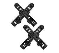 Ciieeo 4pcs Aquarium Heater Protector Sleeves with Suction Cups, Heat Resistant Abs Mesh Cover for Fish Tank Water Heating Rods, Detachable Design Prevents Burns in Aquariums