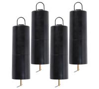 Ciieeo 4pcs Battery Operated Wind Spinner Motor with Compact Design and Universal Compatibility, Plastic Hanging Rotating Display Motor for Garden Decor and Bedrooms, Lightweight and Easy