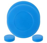 Ciieeo 4pcs Blue Pvc Ice Hockey Puck with Smooth Surface Quality and Accurate Shots for Training and Roller Hockey Practice