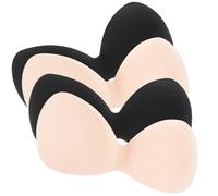 Ciieeo 4Pcs Bra Pad Inserts for Sports Bras, Chinlon Removable Cup Lining | Reusable Inside-Bra Fit, Thin Seamless Cushioning, for Yoga, Sports Underwear, and Everyday Support