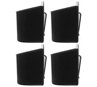 Ciieeo 4pcs Car Back Seat Cup Holder Set for Door and Seat Back Black Hanging Beverage Holders Car Door Storage Organizer Compatible with Suvs and Trucks