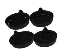 Ciieeo 4pcs Car Coasters Bling Silicone Cup Holder Pads for Car Cup Holder Inserts Decorative Auto Interior Accessories for Women