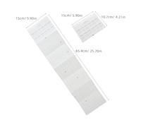 Ciieeo 4pcs Daily Planner Binder Refill Seven-fold Calendar Refill 7-fold Accordion Style Paper Inserts with 6 Holes Efficient Daily Planning Enhancing Time Management for Travel and Work