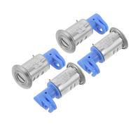 Ciieeo 4pcs Electric Scooter Seat Lock Set with Seat Post Actuator, Motorcycle and Scooter Saddle Security Clip, Underseat Storage Locking Device for Anti-Theft