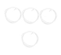 Ciieeo 4pcs Epoxy Sprayer Extension Tube for Foam Caulking Plastic Spray Nozzle with Sealer Applicator for Garden Filling and Sealing Tasks