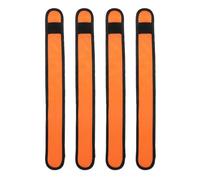 Ciieeo 4pcs LED Horse Leg Bands Reflective Safety Straps for Night Riding and Training, Wear-resistant Cloth Material with Versatile Use, High Visibility Glowing Horse Boots