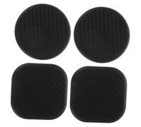 Ciieeo 4pcs Non Slip Silicone Car Coasters for Cup Holders Stylish Durable Mats Fit for Car Interior Accessories Compact Design for Easy Use and Cleanliness