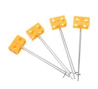 Ciieeo 4PCS Plastic Lens Tinting Holder Clips for Eyeglasses Lightweight and User-friendly Glasses Holder Tool for Accurate Lens Dyeing and DIY Eyewear Transformation All Occasions