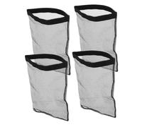 Ciieeo 4pcs Polyester Lint Trap Bags for Outdoor Dryer Vent Weatherproof Dust Filter Replacement Fit Dryer Vent Cover Washable Reusable Dust Catcher for Home and Commercial Use