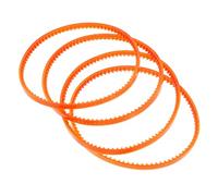 Ciieeo 4pcs Replacement Belts for Cotton Candy Machines Plastic Bands for Commercial Sugar Candy Floss Makers Easy to Install Lightweight Parts