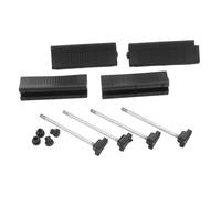 Ciieeo 4pcs Retractable Stanchion Belt Cassette Replacement Heads for Barrier Posts Plastic Construction Belt Ends for Crowd Control Malls Hotels Exhibitions Efficient Space Management