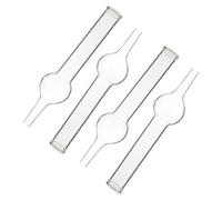 Ciieeo 4Pcs Single-ball Drying Tubes Chemistry Lab Equipment for School Teaching Experiments Accurate Observation and Practical Learning Tools