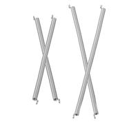 Ciieeo 4Pcs Stapler Replacement Spring, Hooked Wire Extension Springs, Stainless Steel, Craft Projects, Easy Installation, 4pcs
