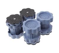 Ciieeo 4pcs Sturdy Washing Machine Anti Vibration Mat with Small Shockproof Pads and Adjustable Height Foot Pads Elephant Foot Shape for Laundry Storage