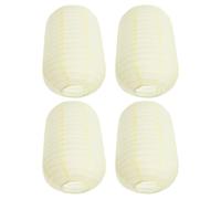 Ciieeo 4pcs Traditional Japanese Paper Hanging Lantern | Foldable Design, Easy Maintenance, Versatile Use, Cafes and Sushi Shops, Eye Catching Asian Style