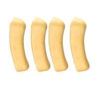 Ciieeo 4pcs Underarm Crutch Pads Replacement Cushions with TPR Material for Reducing Hand Fatigue and Simple Cleaning, Suitable for Healthcare Settings and Homes