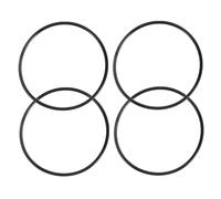 Ciieeo 4pcs Universal Silicone Gaskets for Water Purifier and Reverse Osmosis Membrane Filter Housing, Easy Maintenance, Pure Water Quality, Home Use Seal Gasket Kit