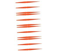 Ciieeo 4sets Taper Feeler Gauge Tool for Measuring Thickness Automotive Door Gap Gauge for Cracks and Gaps High Precision Measurement for Body Panels and Engine Covers 3pcs*4