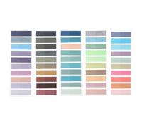 Ciieeo 5 Books Sticky Page Markers Sticker Pet Material Assorted Color Strong Adhesion Does Not Block Text Portable Learning Accessory for Beginners Who Have Just Learned to Read