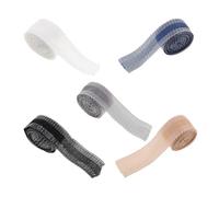 Ciieeo 5 Rolls No-sew Hemming Tape for Pants and Jeans, Polyester DIY Hem Repair Tape Versatile Colour Options, Quick and Easy Pants Hemming for Hem Repair and Clothing Alterations