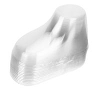 Ciieeo 50 Pairs Toddler Shoes Display Stands Pvc Baby Feet Models 8cm Shoe Shape Holders and Display