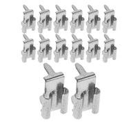Ciieeo 50pcs Automotive Mini Fuse Holder Clip for Glass Tube Fuses with Secure Contact and Easy Installation for Rv and Boat
