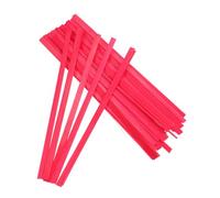 Ciieeo 50PCS Bamboo Strips for DIY Crafting Flexible Flat Bamboo Sticks for Handmade Fans Paintings Webbing Kit for Family Craft Projects