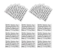 Ciieeo 50pcs Black PVC Binder Label Stickers for Budget Journal with Waterproof Cash Budgeting Labels, Efficient Categorization and Unique Letter Design for Saving Binder and Daily