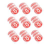 Ciieeo 50pcs Instructions Labels Fire Extinguisher Stickers for Wall Adhesive Fire Extinguisher Sign for Business Red The Pet