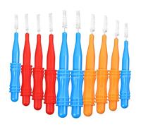 Ciieeo 50pcs Interdental Brush Cleaner Convenient for Travel Fits Between Teeth for Outdoor Use and Daily Gum Care