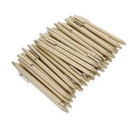 Ciieeo 50pcs Retractable Plastic Ballpoint Pens Bulk Supply with Black Ink for Daily Use School Pens and Office Writing Tools for Exam Desks and Student Pocket