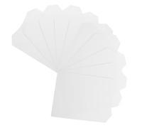 Ciieeo 50PCS White Garment Packaging Insert Boards Rounded Corner Double-Sided Cardboard Shirt Folding Forms Shirt and Dress Shirt Wrinkle Prevention DIY Crafts