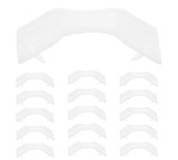 Ciieeo 50pcs White Plastic Bandage Wrap Clips for Bandage Fixing Portable Small Elastic and Crepe Accessories Convenient Replacement Clips for First Aid