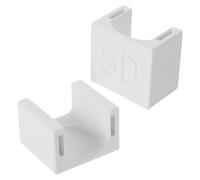 Ciieeo 5D Cat Eye Magnet Nail Art Tool 2Pcs White Magnetic Gel Polish Accessory for DIY Manicure and Professional Nail Salon Use Sturdy Robust Magnet