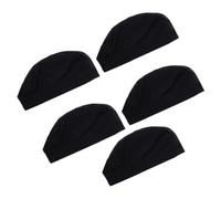 Ciieeo 5pcs Adjustable Breathable Wig Hair Net Caps Made of Elastic Band and Mesh Lightweight Hair Styling Accessories for Men and Women for Professional and Daily Use