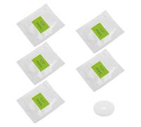 Ciieeo 5pcs Car Air Freshener Refill Pack Fragrance Replacement Pads for Car White Absorbent Tissue Essential Oil Unique Design Versatile Use for Vehicle Interior