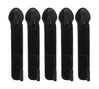 Ciieeo 5pcs Explosion Proof Zipper Pulls for Backpacks and Luggage, Nylon Double Layer Heavy Duty Zipper Replacement Handles with Lock Hole, Easy Installation for Road Trips and Outdoor