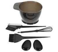 Ciieeo 5pcs Hair Coloring Set Hair Dyeing Kit Plastic Reusable Assorted Colour for Salon and Home Use